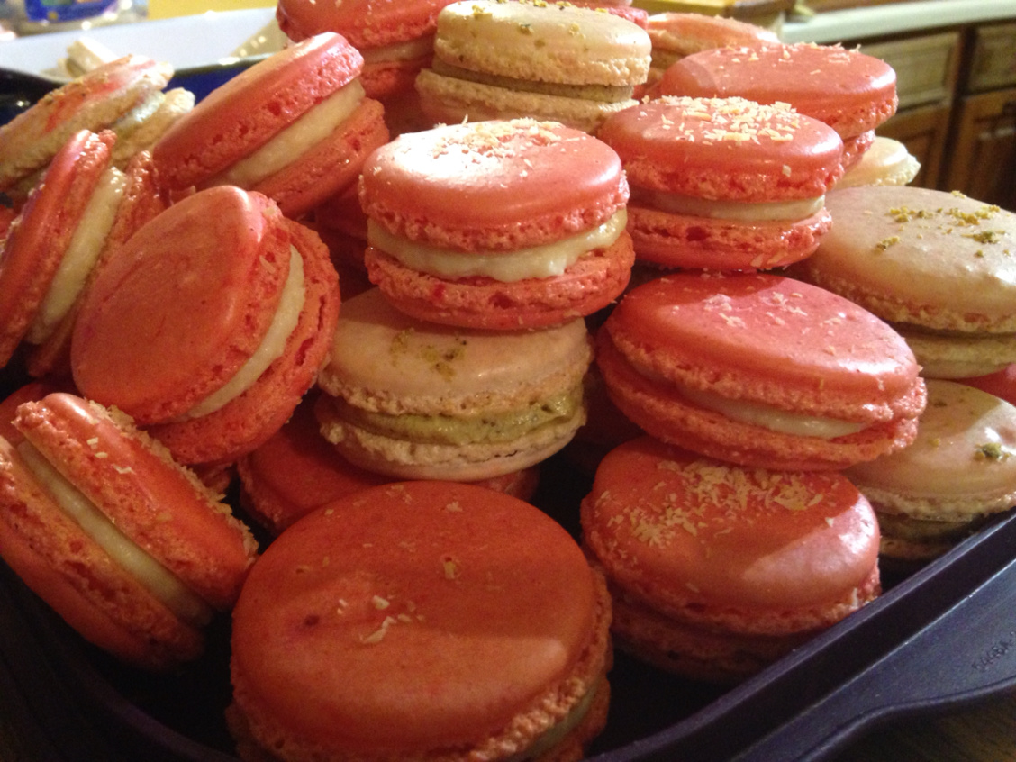  Filling macaroons white chocolate/coconut 