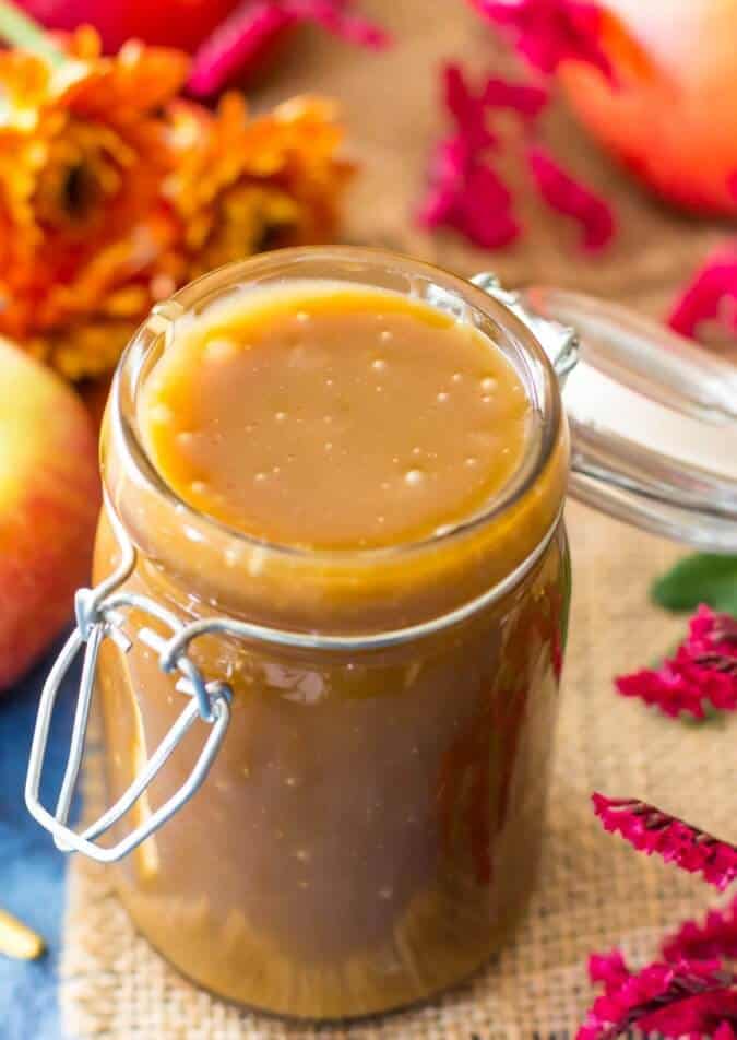 Easy salted caramel sauce || Sugar Spun Run