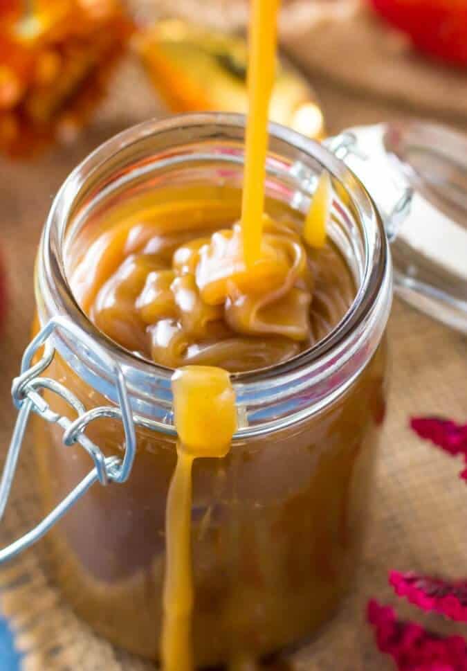 Easy salted caramel sauce || Sugar Spun Run