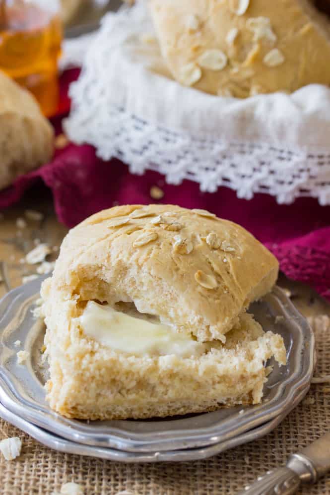 60 Minute Honey Wheat Rolls