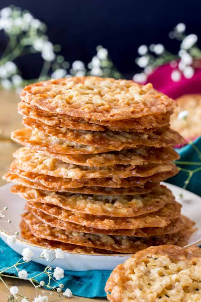 Lace Cookies sponsored by Challenge Dairy || Sugar Spun Run