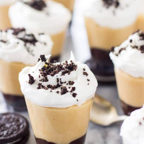 Peanut Butter Pie Dessert Shooters